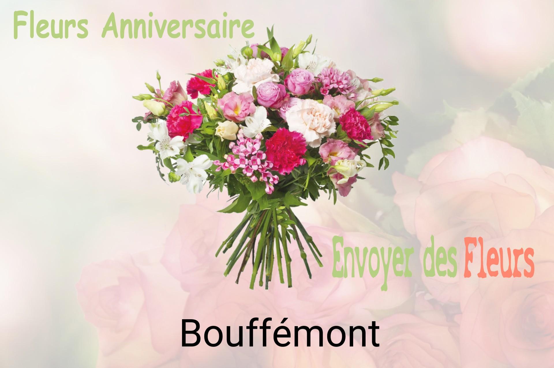 Bouquet de fleurs d’anniversaire livré à Bouffémont