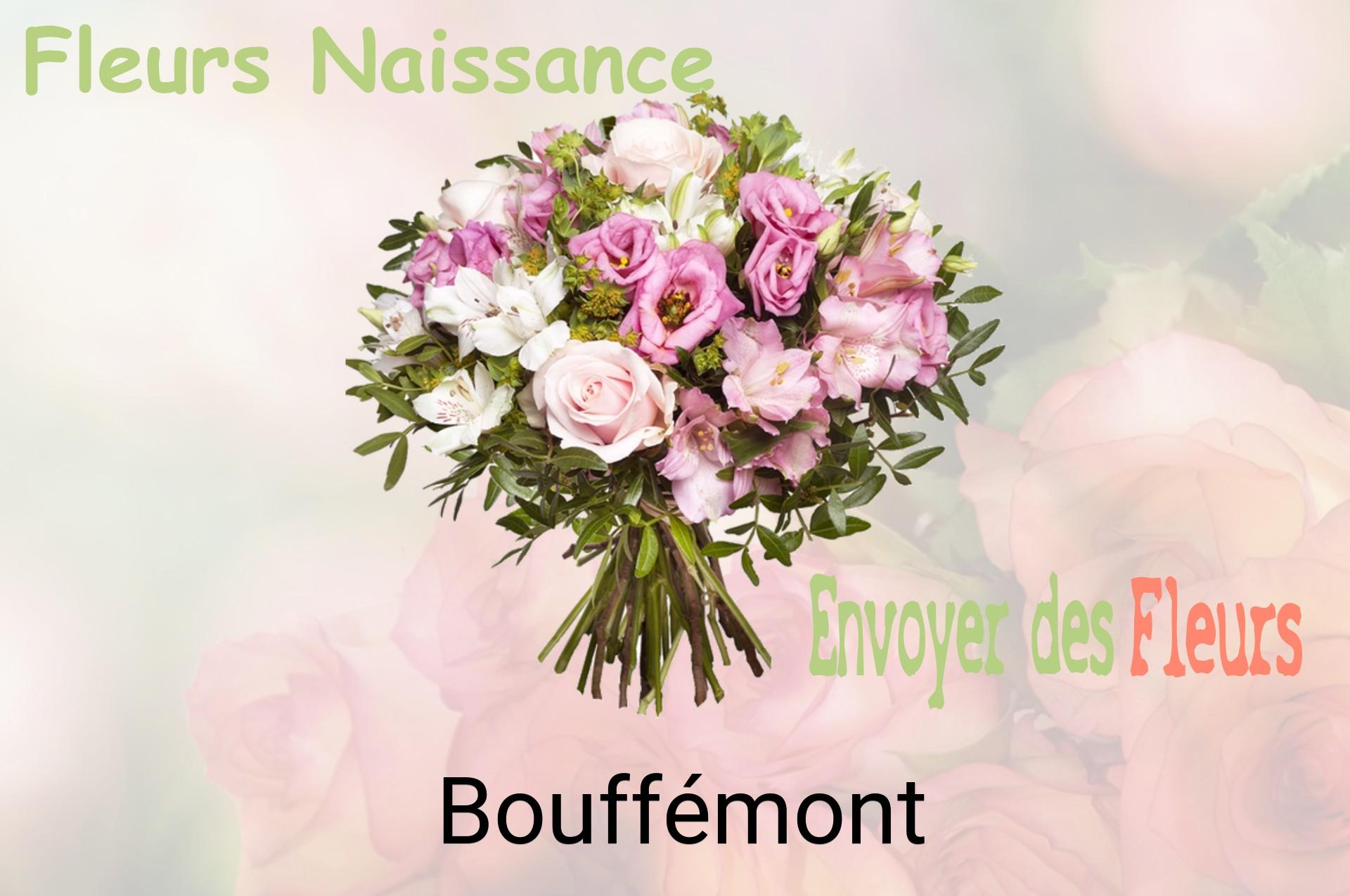 Bouquet de fleurs de naissance livré à Bouffémont